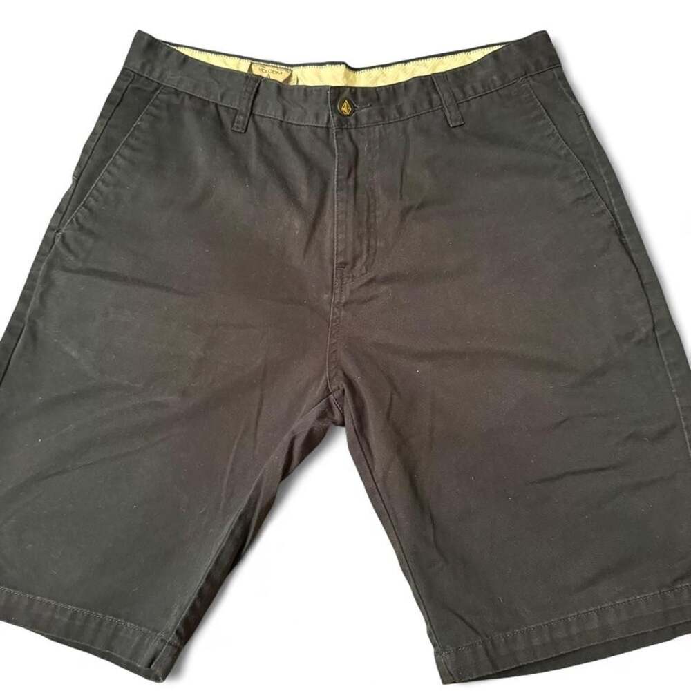 Volcom Navy Blue Chino Shorts